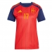 Camiseta España Nico Williams #17 Primera Equipación Replica Mundial 2026 para mujer mangas cortas